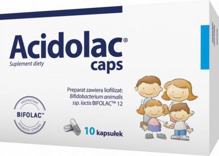 Acidolac caps 10 kapsułek
