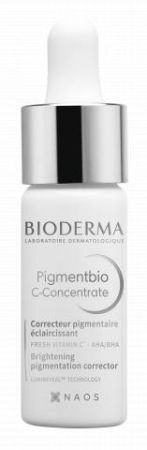 Bioderma Pigmentbio C-Concentrate, rozjaśniający koncentrat do twarzy, z witaminą C, 15ml