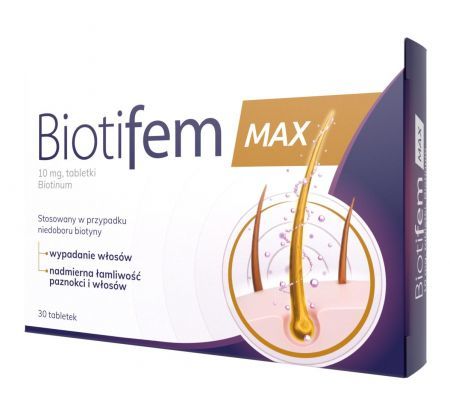 Biotifem Max 0,01g, 30 tabletek