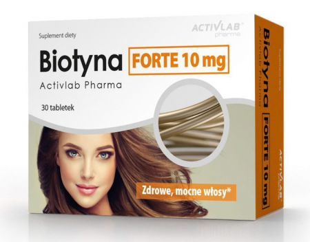 Biotyna Forte 10mg Activlab Pharma, 30 tabletek