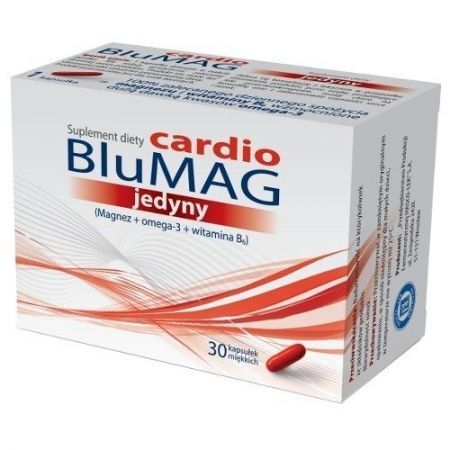 BluMag Cardio jedyny, 30 kapsułek miękkich