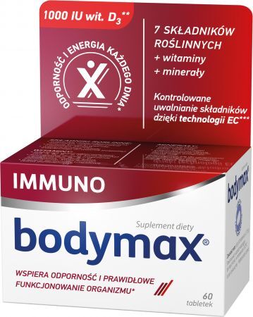 Bodymax Immuno, 60 tabletek (KRÓTKA DATA do 2022-08-31)
