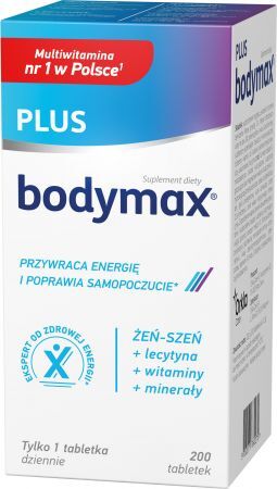 Bodymax Plus, 200 tabletek