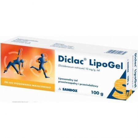 Diclac LipoGel 10 mg/ g, żel, 100 g