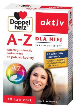 Doppelherz aktiv A-Z Dla Niej, 30 tabletek