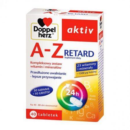 Doppelherz aktiv A-Z Retard, 40 tabletek