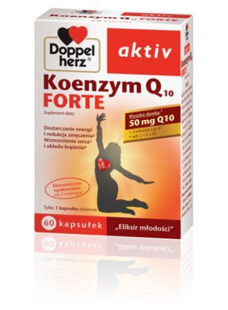 Doppelherz aktiv Koenzym Q10 Forte, 60 kapsułek