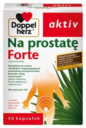 Doppelherz aktiv Na prostatę Forte, 30 kapsułek