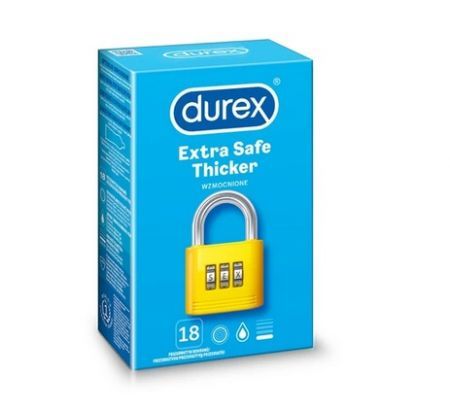 Durex Extra Safe Wzmocnione 18 sztuk