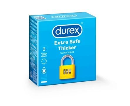 Durex Extra Safe Wzmocnione 3 sztuki