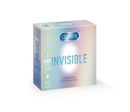 Durex Invisible Supercienkie 3 sztuki
