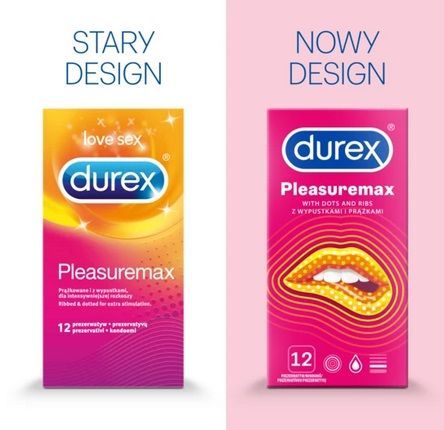 Durex Pleasuremax 12 sztuk
