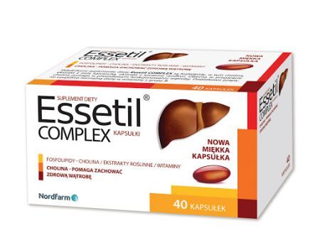 Essetil Complex, 40 kapsułek miękkich