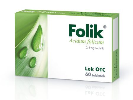 Folik 0,4mg, 60 tabletek