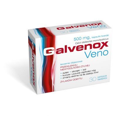 Galvenox Veno 0,5g, 60 kapsułek - USZKODZONE OPAKOWANIE