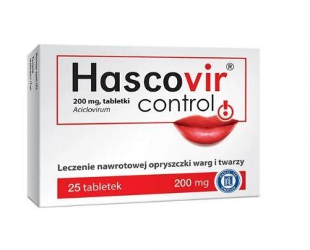 Hascovir Control, 25 tabletek
