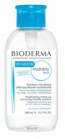 Hydrabio H2O Dermatologiczna woda micelarna z dozownikiem, 500ml