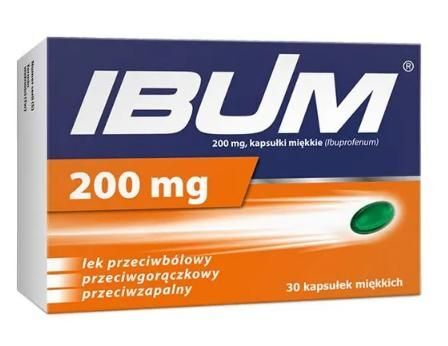 Ibum 200 mg, 30 kapsułek