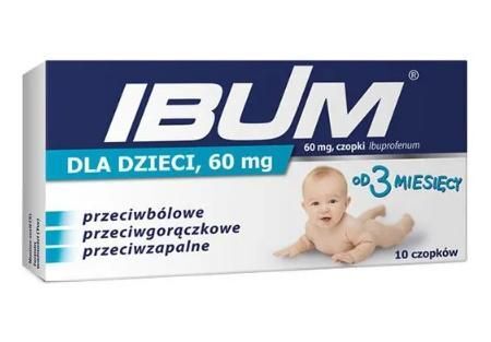 Ibum dla dzieci 60 mg, 10 sztuk