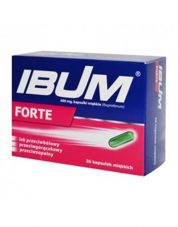 Ibum Forte 400 mg, 36 kapsułek miękkich