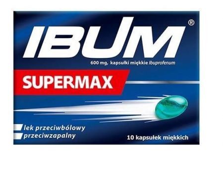 IBUM Supermax 600mg, 10 kapsułek