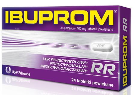Ibuprom RR 400 mg, 24 tabletki powlekane