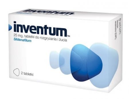 Inventum, tabletki do rozgryzania i żucia. 0,025g, 2  tabletki