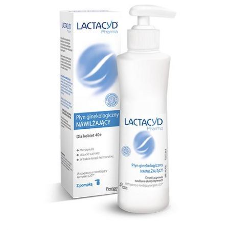 Lactacyd Pharma, płyn ginekologiczny do higieny intymnej, nawilżający, 250 ml