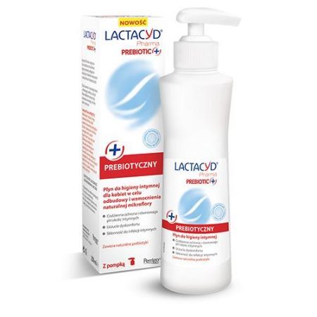 Lactacyd Pharma Prebiotic+, płyn do higieny intymnej, 250 ml