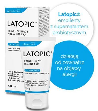Latopic® Regenerujący krem do rąk, 50ml
