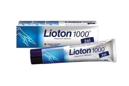Lioton 1000, 8,5mg/g, żel, 50g