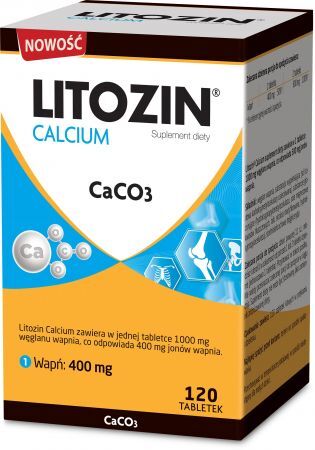 Litozin Calcium 120 tabletek