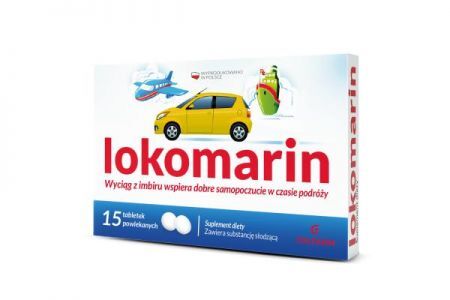 Lokomarin, 15 tabletek powlekanych
