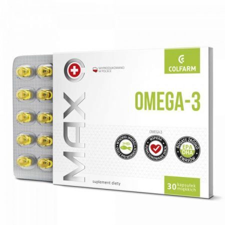 Max Omega-3, 30 kapsułek
