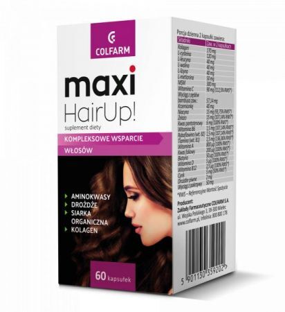 Maxi HairUp, 60 kapsułek