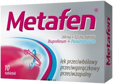 Metafen 0,2g+0,325g, 10 tabletek