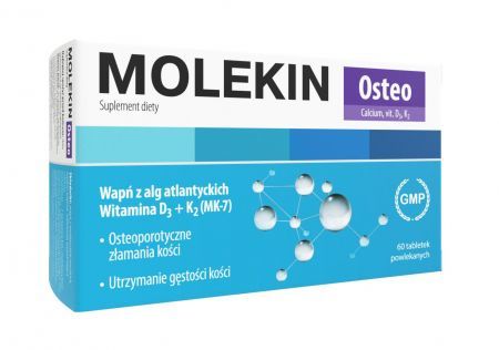 Molekin Osteo 0,25 mg,  60 tabletek