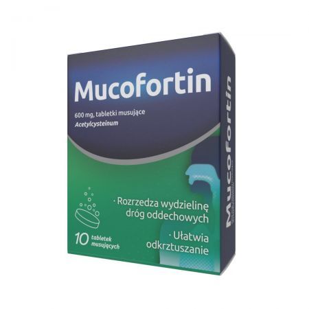 Mucofortin, 10 tabletek musujących