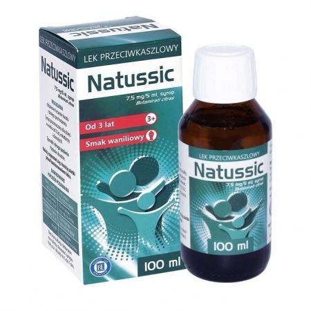 Natussic syrop 7,5 mg/5ml, 100ml