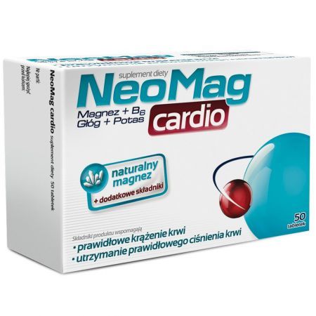 Neomag Cardio, 50 tabletek