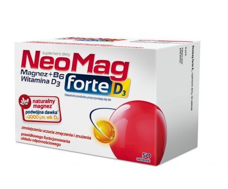 Neomag forte D3, 50 tabletek