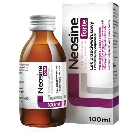 Neosine Forte syrop 0,5 g/5ml, 100 ml