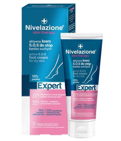NIVELAZIONE Skin Therapy EXPERT Aktywny krem S.O.S do stóp bardzo suchych, 75ml