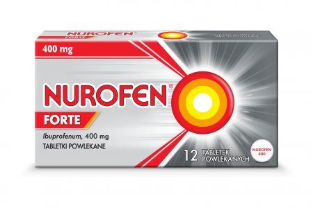 Nurofen Forte 400 mg, 12 tabletek powlekanych