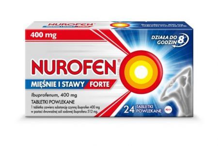 Nurofen Mięśnie i Stawy Forte 400 mg, 24 tabletki