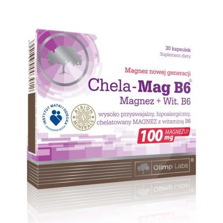 Olimp, Chela-Mag B6, 30 kapsułek