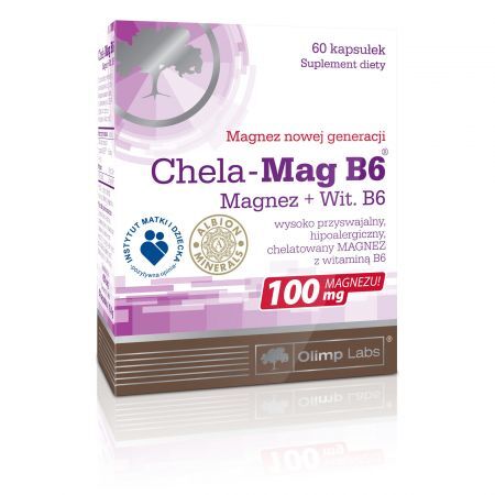 Olimp Chela-Mag B6, 60 kapsułek