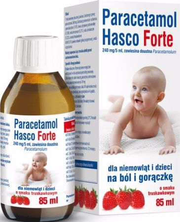 Paracetamol Hasco Forte - zawiesina doustna, 85ml