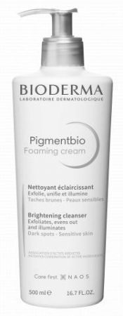 Pigmentbio Foaming Cream. Delikatne kremowe złuszczanie skóry twarzy i ciała, 500ml