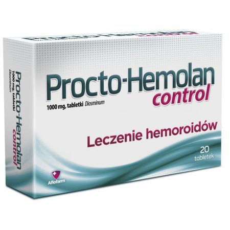 Procto-Hemolan control, 20 tabletek